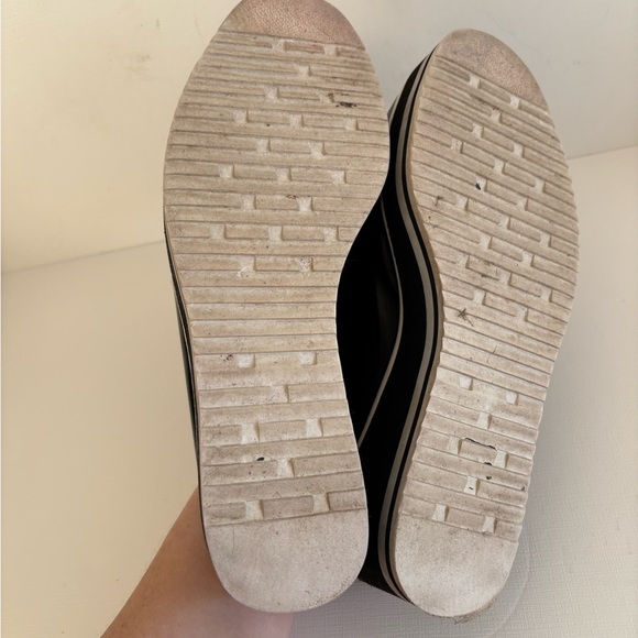 Jeffrey Campbell Belamy platform slip on tassel loafer mules women size 9 - Picture 9 of 12